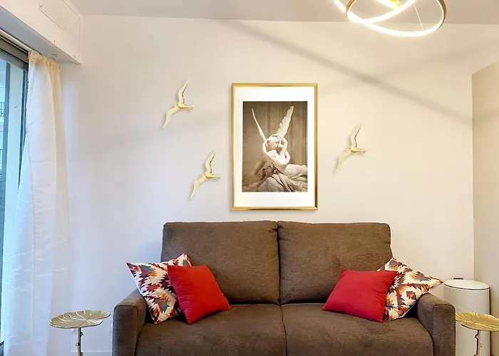 Beau Studio Acces Plage, Piscine, Jardin, Tennis, Velos, Netflix Lejlighed